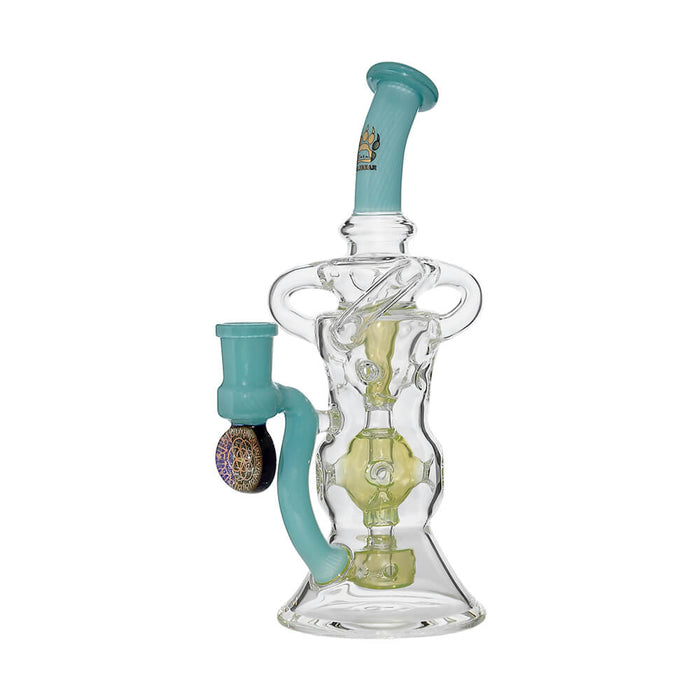 Calibear Ttriple Arm Swiss Fab Incycler Dab Rig W/ Marble