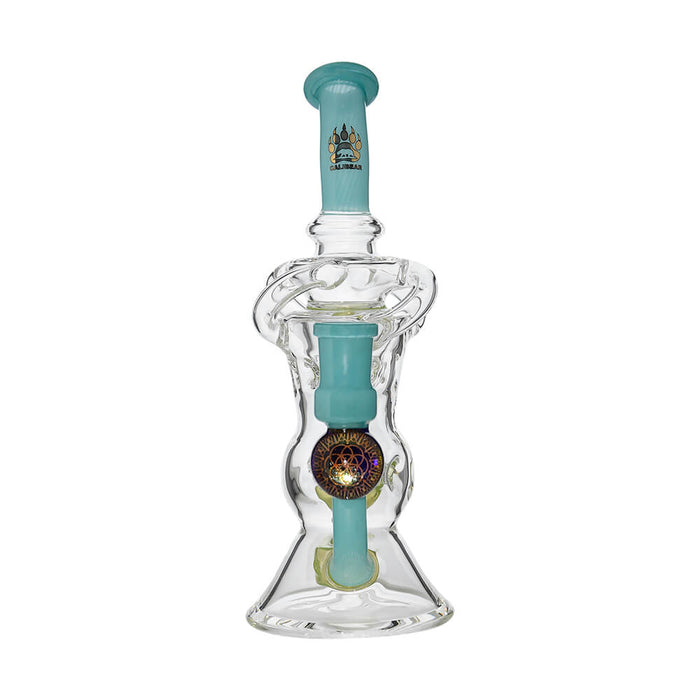 Calibear Ttriple Arm Swiss Fab Incycler Dab Rig W/ Marble
