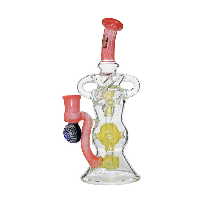 Calibear Ttriple Arm Swiss Fab Incycler Dab Rig W/ Marble