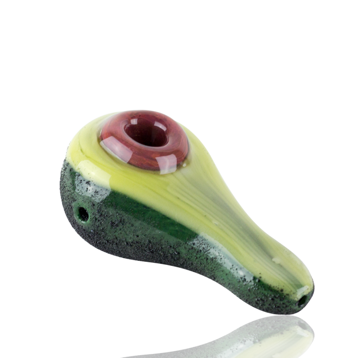 Empire Glassworks “Avocadope” Glass Hand Pipe – 4½″ – US-Made