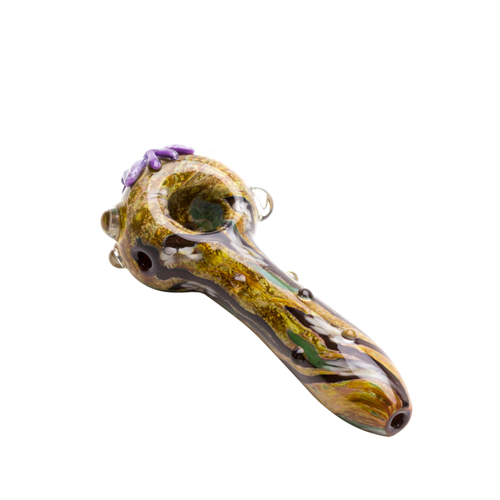 Empire Glassworks “Viola Butterfly” Glass Hand Pipe – 4″ – US-Made