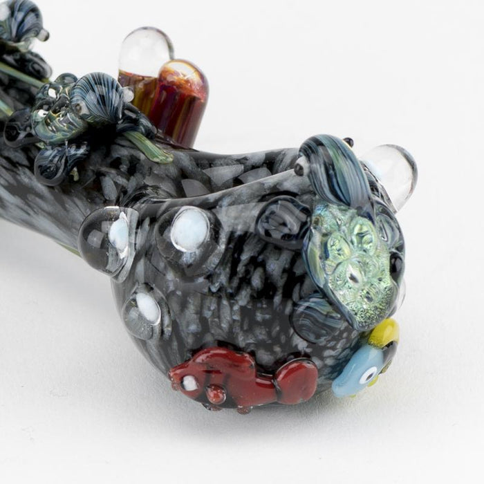 Empire Glassworks “East Australian Current” Hand Pipe – 4½″ – US-Made