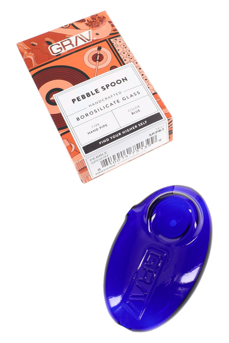 GRAV 3″ Pebble Spoon Pipe