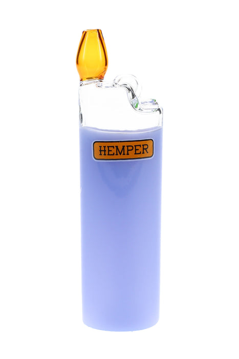 Hemper Bowlman Lighter Glass Hand Pipe – 5″