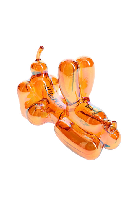 Hemper Balloon Dog Glass Hand Pipe – 4″