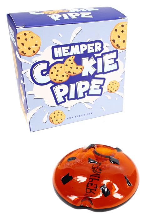 Hemper Cookie Glass Hand Pipe – 3″