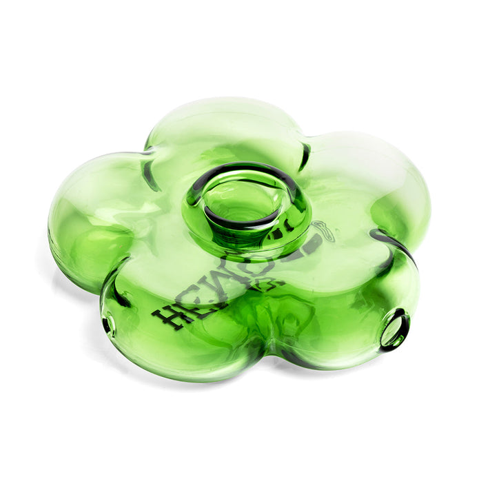 Hemper Groovy Green Flower Glass Hand Pipe – 3.5″