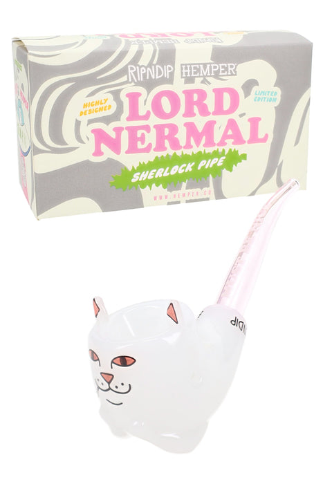 RIPNDIP x Hemper “Lord Nermal” Sherlock Glass Hand Pipe