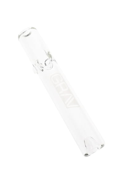 GRAV Clear Glass Mini Steamroller – 4.5″