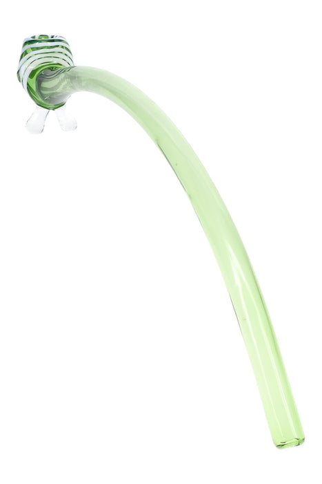 Long Colored Striped Glass Gandalf Pipe “Wizard Wand” – 17″