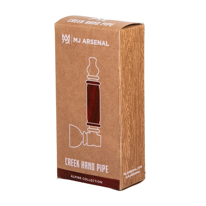 MJ Arsenal Alpine Creek Glass Hand Pipe – 4″
