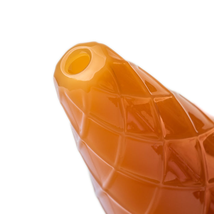 Borosilicate Glass Ice Cream Hand Pipe “Cone Zone” – 4½″