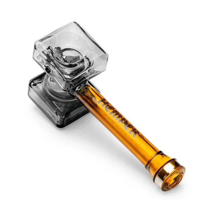 Hemper Medieval Warhammer Glass Hand Pipe – 4″