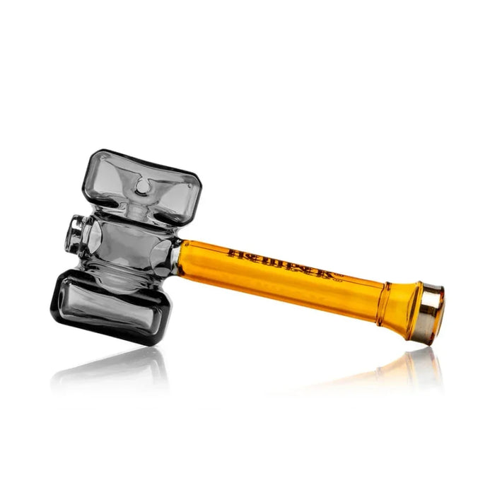 Hemper Medieval Warhammer Glass Hand Pipe – 4″