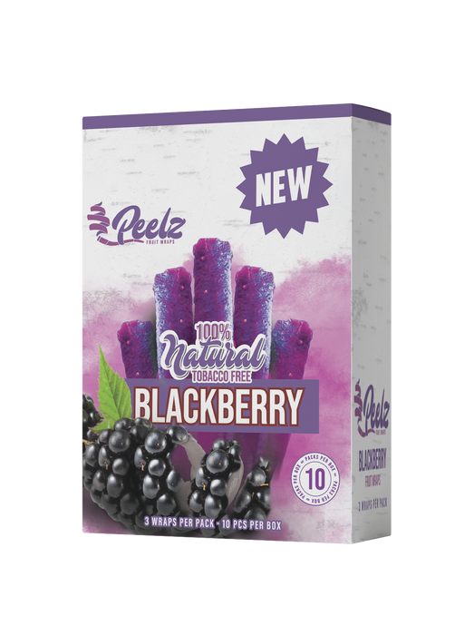 Peelz Fruit Wraps - Blackberry (10-Pack)
