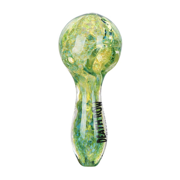 Death Row Records US Frit Glass Spoon Pipe | 4"