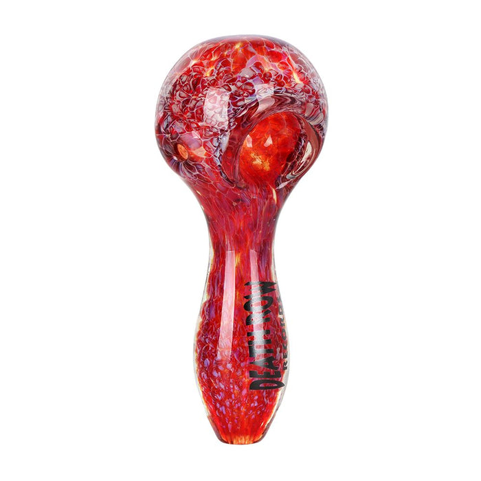 Death Row Records US Frit Glass Spoon Pipe | 4"