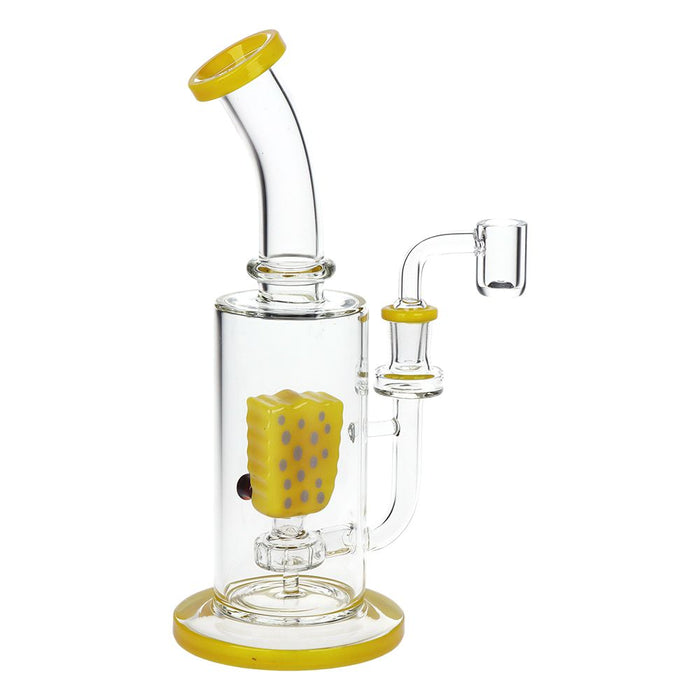Sponge Man Glass Dab Rig - 9" / 14mm F