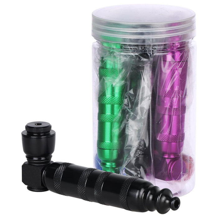 5CT JAR - Aluminum Pipe w/ Lid - Made in USA - 3.75" / Assorted Colors