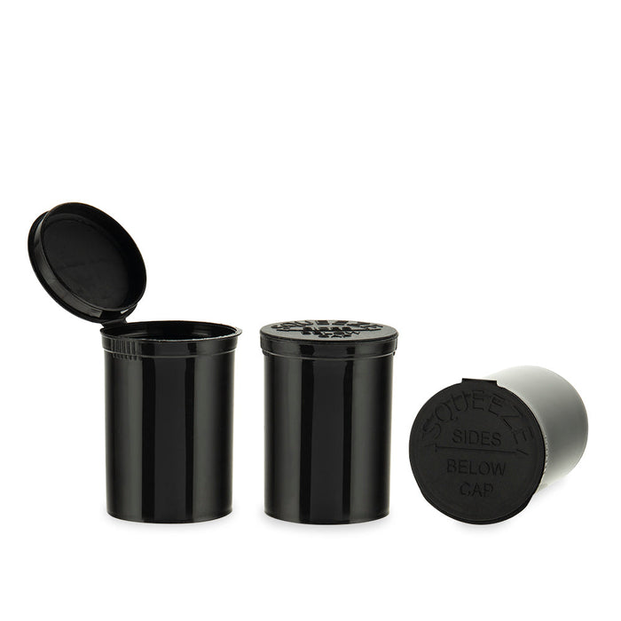 Loud Lock Plastic Pop Top - 30 Dram - 160pc - Child Resistant