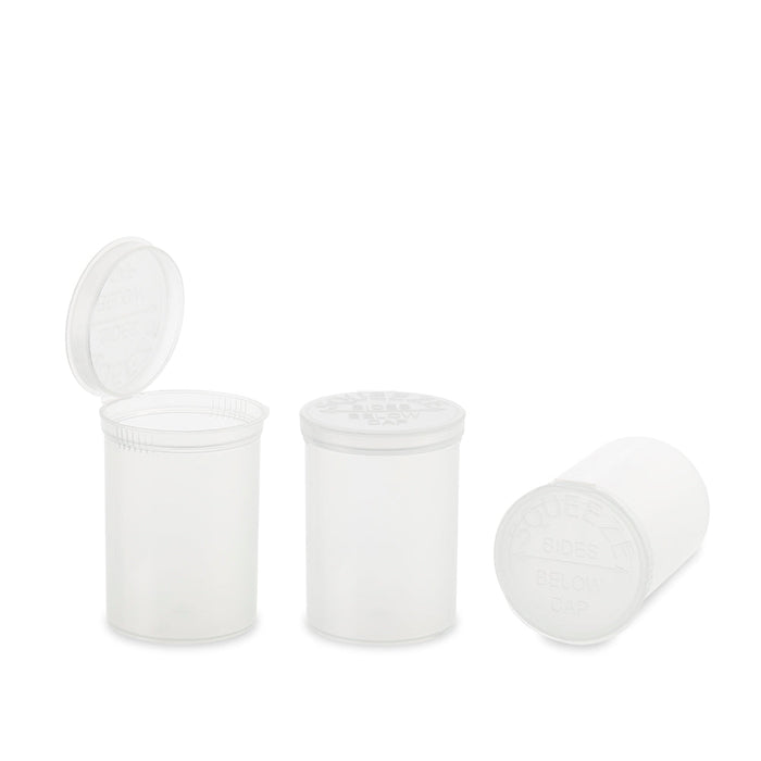 Loud Lock Plastic Pop Top - 30 Dram - 160pc - Child Resistant