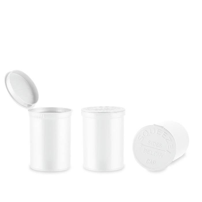 Loud Lock Plastic Pop Top - 30 Dram - 160pc - Child Resistant