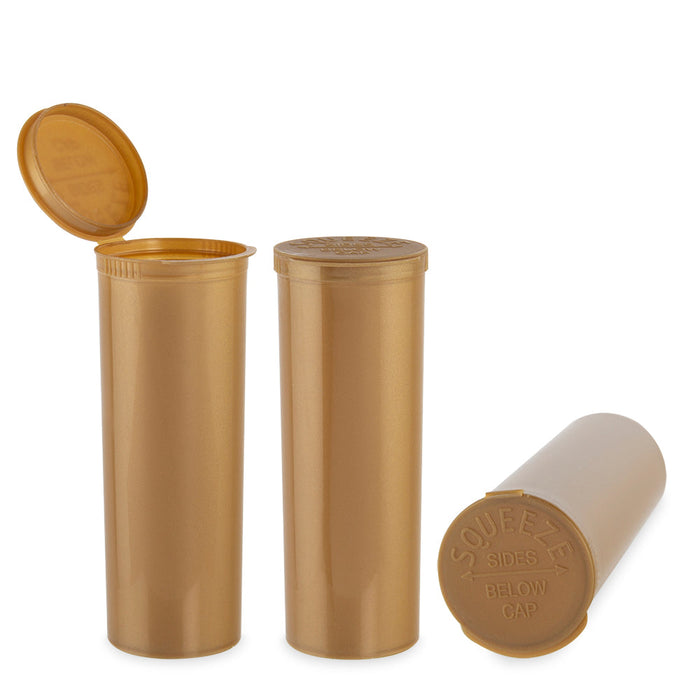 Loud Lock Plastic Pop Top - 60 Dram - 75pc - Child Resistant