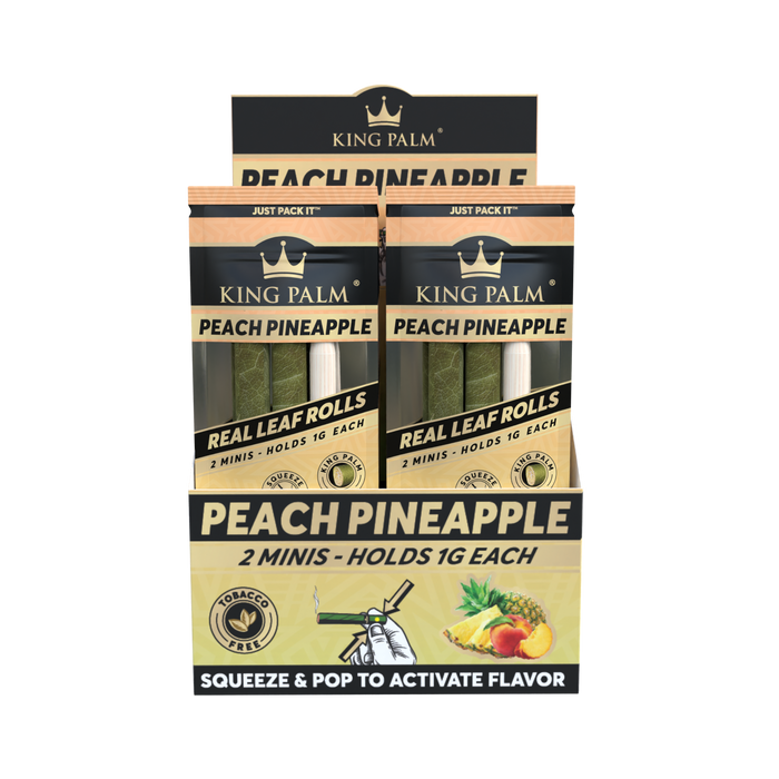 King Palm Mini Flavored 2pk Leaf Tubes - 20ct