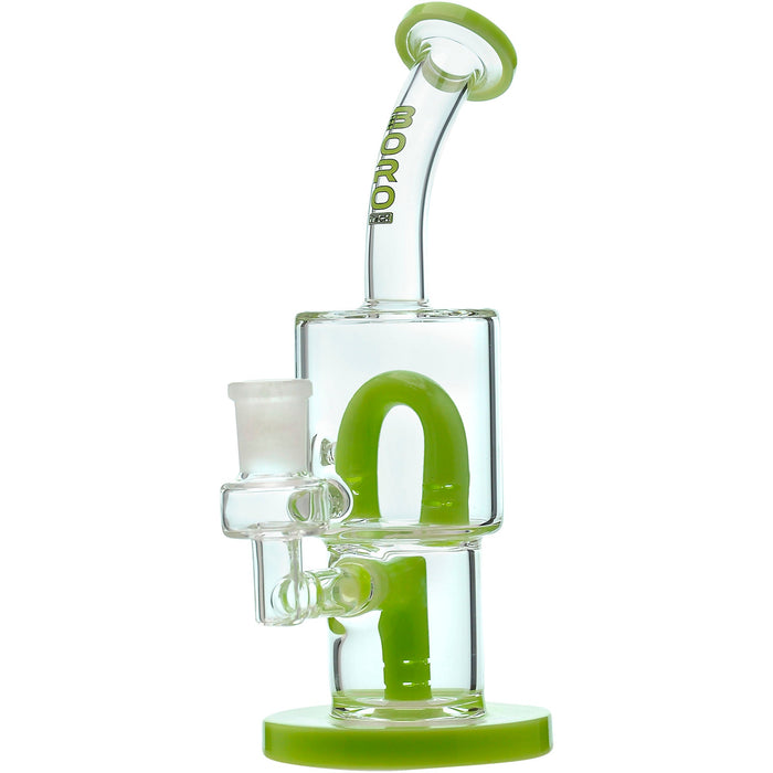 POPULAR DAB RIGS WITH DOUBLE SLITTED CUT PERC.