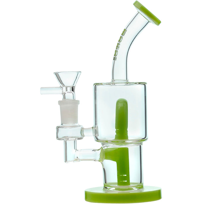 POPULAR DAB RIGS WITH DOUBLE SLITTED CUT PERC.