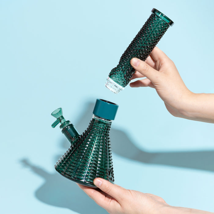 Jane West x Prism Modular Water Pipe | Teal