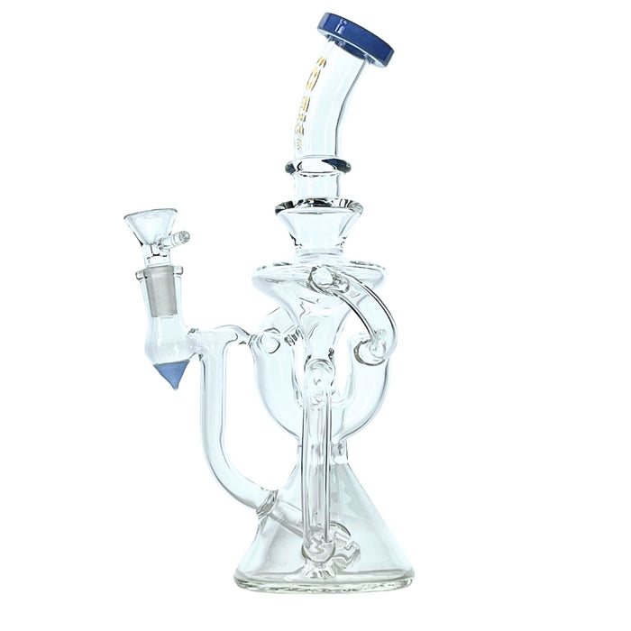 Rock Glass Cyclone Flow 10” Recycler Bong