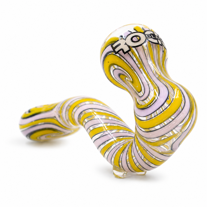 Rock Glass SunVortex 4" Sherlock Pipe