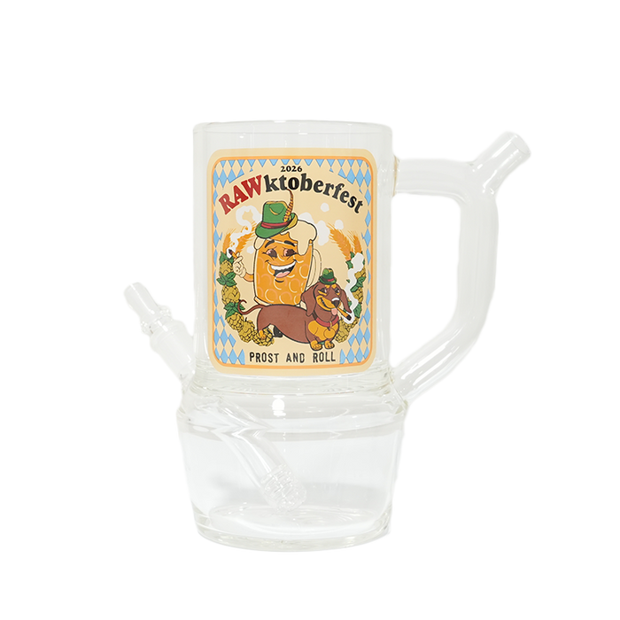 RAW RAWktoberfest Prost & Smoke Stein – 7.5″