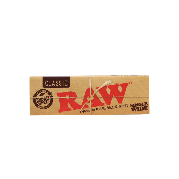 Raw classic single wide rolling paper