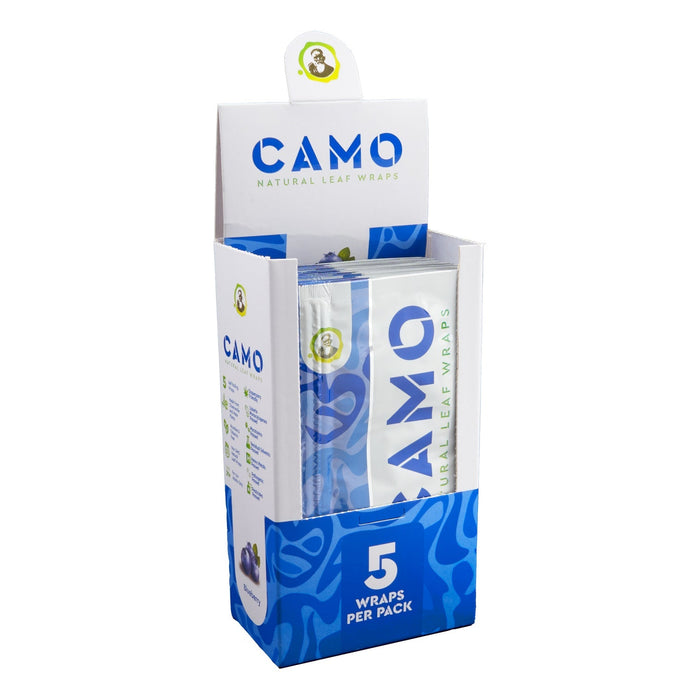 CAMO Natural Leaf Wraps Fruit Series – 5/Pack – 25-Count Display