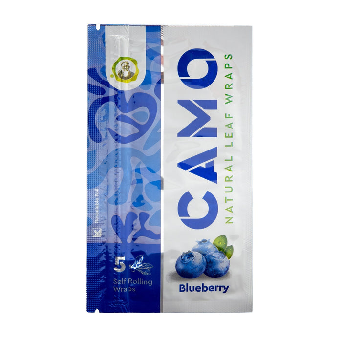 CAMO Natural Leaf Wraps Fruit Series – 5/Pack – 25-Count Display