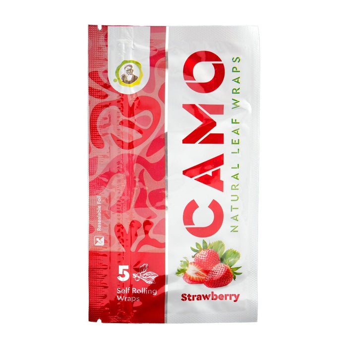 CAMO Natural Leaf Wraps Fruit Series – 5/Pack – 25-Count Display
