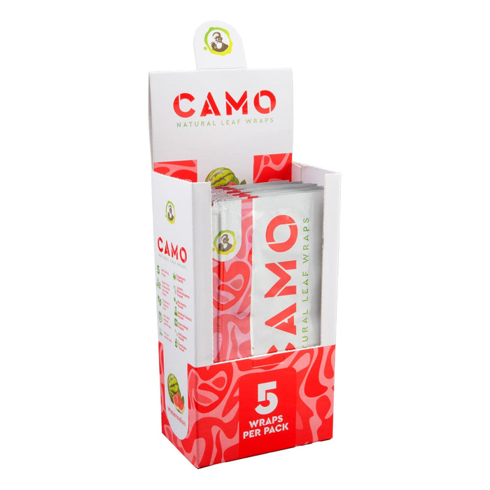 CAMO Natural Leaf Wraps Fruit Series – 5/Pack – 25-Count Display