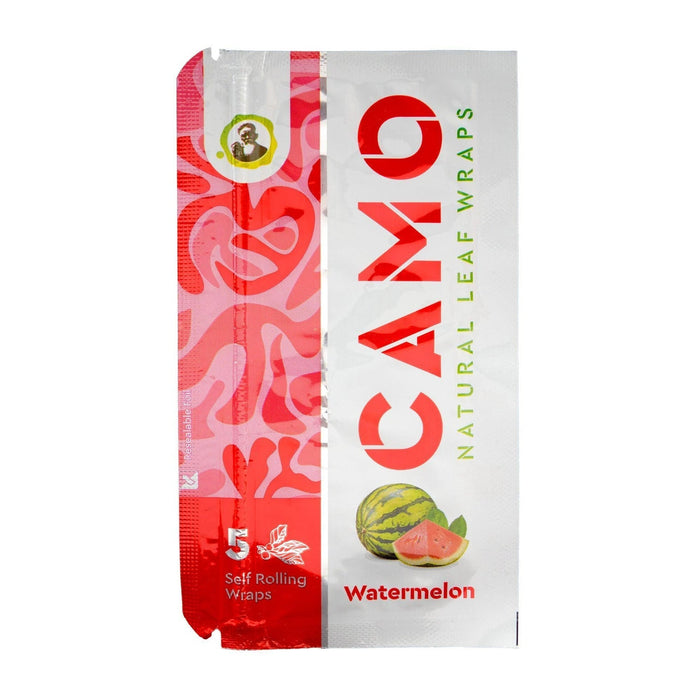 CAMO Natural Leaf Wraps Fruit Series – 5/Pack – 25-Count Display