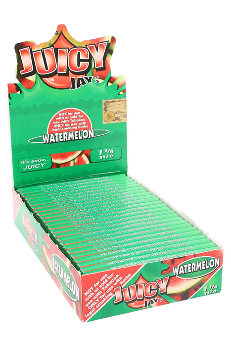 Juicy Jay’s 1¼ Flavored Rolling Papers – 24-Count Display