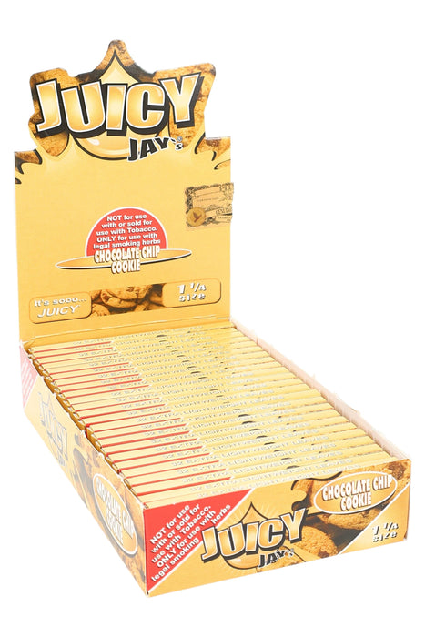 Juicy Jay’s 1¼ Flavored Rolling Papers – 24-Count Display