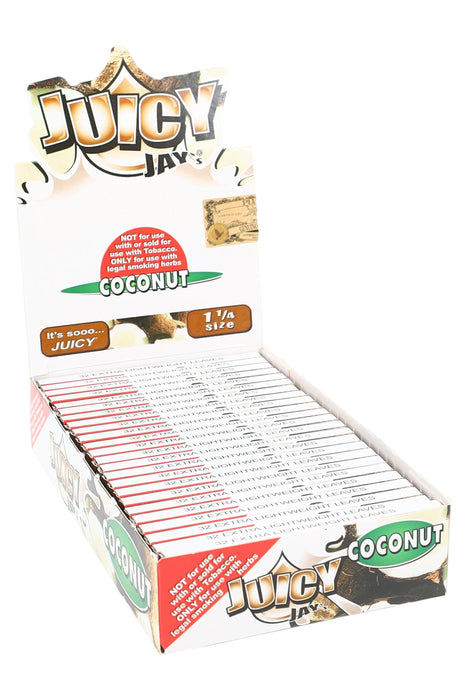 Juicy Jay’s 1¼ Flavored Rolling Papers – 24-Count Display