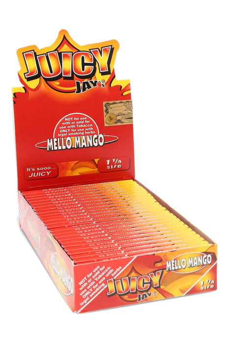 Juicy Jay’s 1¼ Flavored Rolling Papers – 24-Count Display