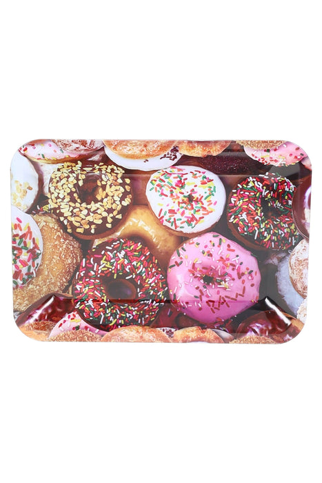 Small Art Metal Rolling Tray – 7″ × 5″ – Select Design