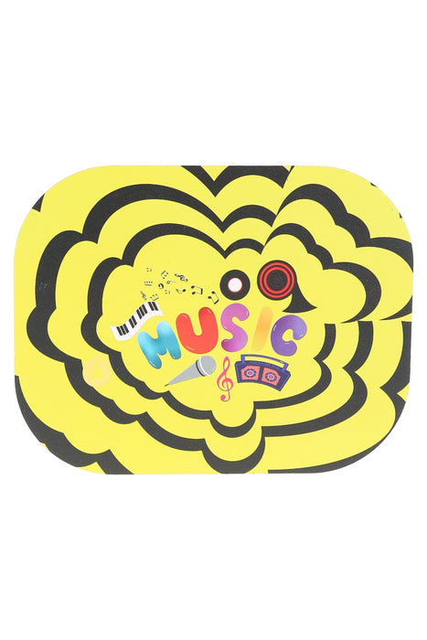 Small Art Metal Rolling Tray with Magnetic Lid – 7″ × 5½″ – Select Design