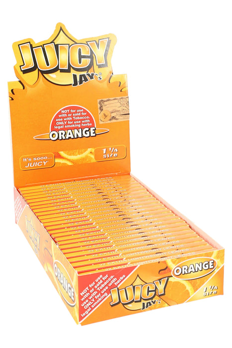 Juicy Jay’s 1¼ Flavored Rolling Papers – 24-Count Display