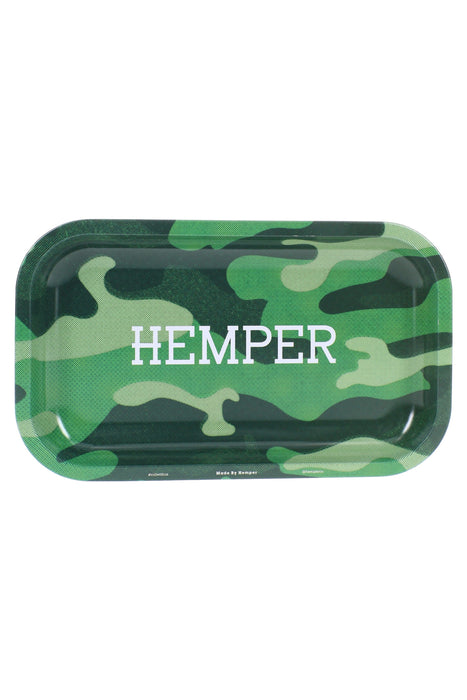 Hemper Medium Metal Rolling Tray – 10.75″ × 6.25″