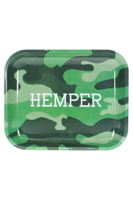 Hemper Large Metal Rolling Tray – 13.25″ × 10.75″