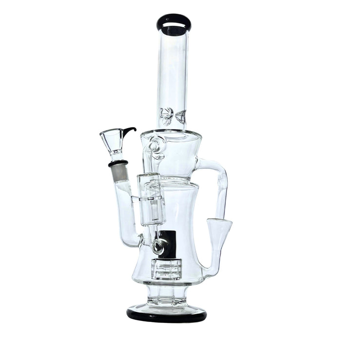 Quantum 16" Rock Glass Stereo Recycler Bong